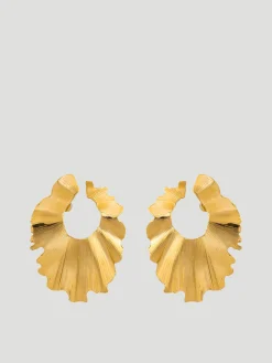 Palm Leaf Earrings
