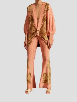 Pink Hera Short Kaftan