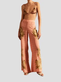 Pink Hera Wide Leg Pants