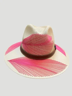 Plumas Hat in Pink