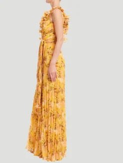 Printed Wide-Leg Jumpsuit