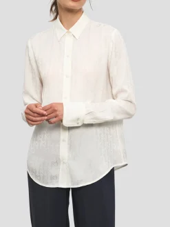 Rania Monogram Blouse