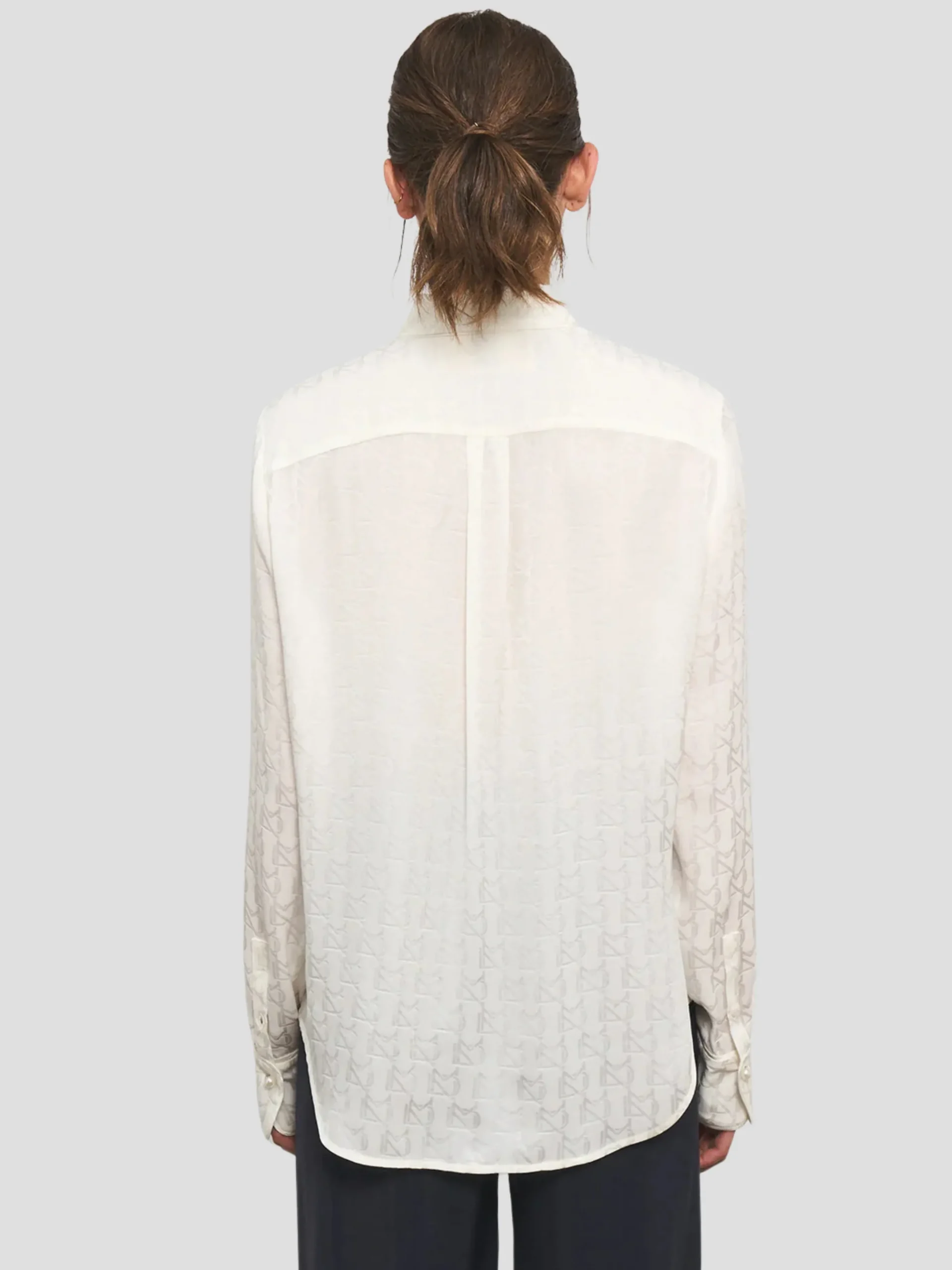 Rania Monogram Blouse