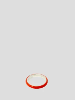 Red Unicorn Rainbow Enamel Stacking Ring