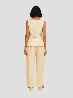 Rio Trouser in Dusty Citron