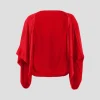 Roma Cape in Scarlet