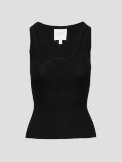 Second Base Tank Top in Navy