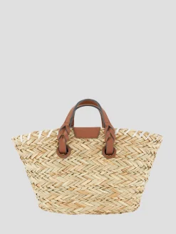 Small Basket Paper Eyes in Natural Seagrass