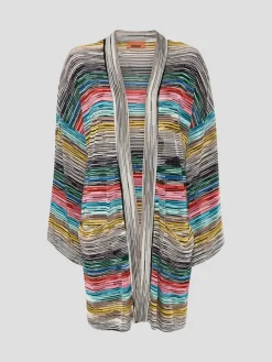 Space-Dyed Maxi Cardigan