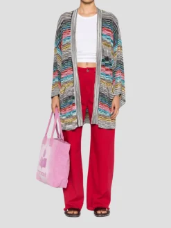 Space-Dyed Maxi Cardigan