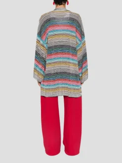 Space-Dyed Maxi Cardigan