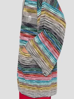 Space-Dyed Maxi Cardigan