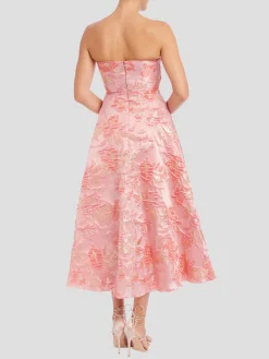 Strapless Bow Bodice Dress