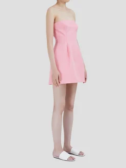 Strapless Molded Mini Dress