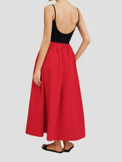 Sylvie Skirt in Ruby Red