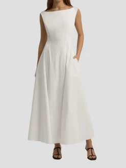 The Catherine Dress in White
