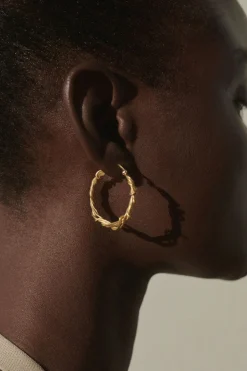 The Chance Encounter Gold Vermeil Wire Earrings