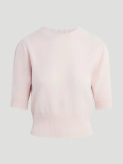 The Elena Top in Pale Pink