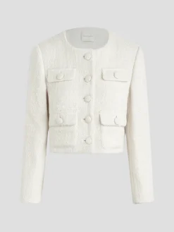 The Emily Jacket in White