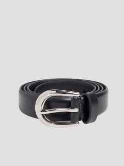 The Favorite Belt in Black and Nickel