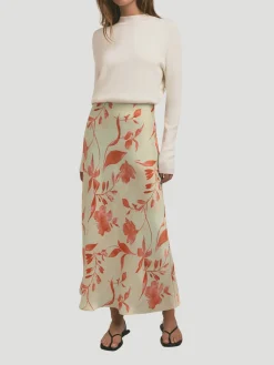 The Favorite Skirt in Moonbeam Floral