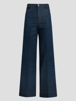 The Mischa Super Rise Wide Leg Denim