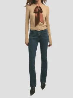 The Take a Bow Cardigan in Sand