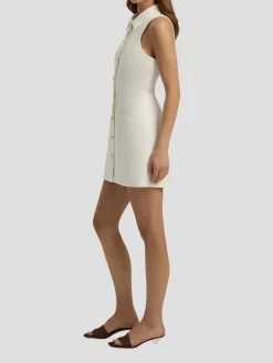 The Uptown Girl Dress in Ivory