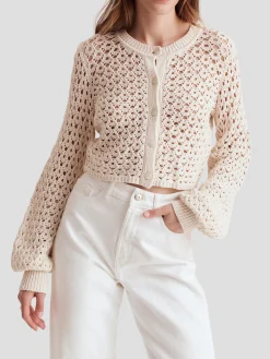 Tori Blouson Sleeve Cardigan