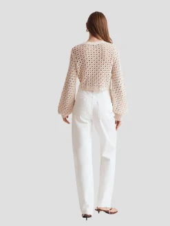 Tori Blouson Sleeve Cardigan