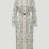 Tory Burch Floral Shirt Dress