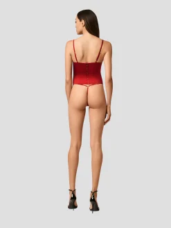 Tous Les Jours Bustier in Red