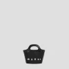 Tropicalia Micro Bag in Black