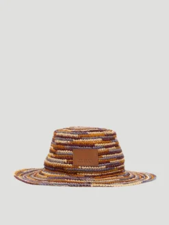 Tulum Wide Brim Raffia Hat