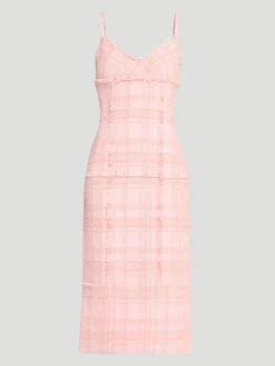 Vicci Tweed Dress in Pink
