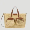 X/S Raffia Holiday Crossbody Tote