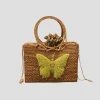 Yellow Butterfly Handbag