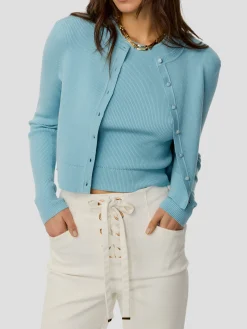 Zoe Classic Cropped Cardigan